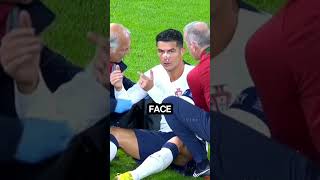 Ronaldo Injures Messi During The Match