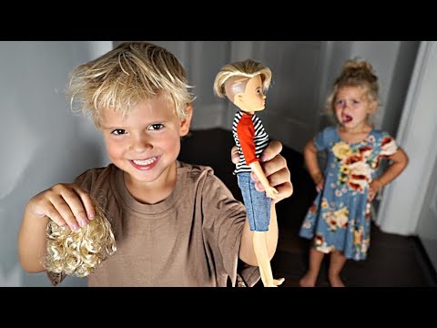 Tydus Gave RyRy's Favorite Doll A HAIRCUT! *Bad Idea*