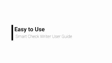 779081 SMART CHECK WRITER - Easy to Use