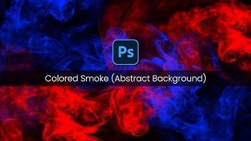 Create a Colored Smoke Abstract Background in Photoshop