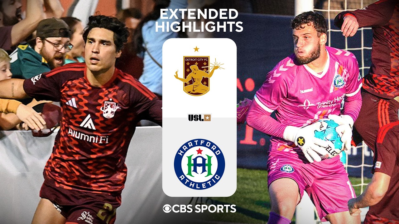 Deroit City FC vs. Hartford Athletic: Extended Highlights | USL Championship | CBS Sports