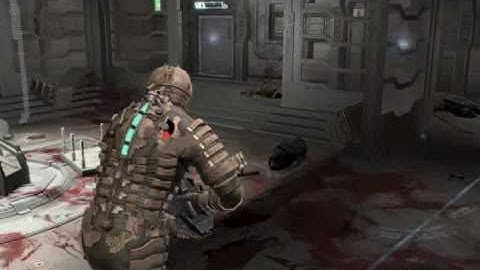 Dead Space impossible mode walkthrough Ch10(5/6) hunter asgain