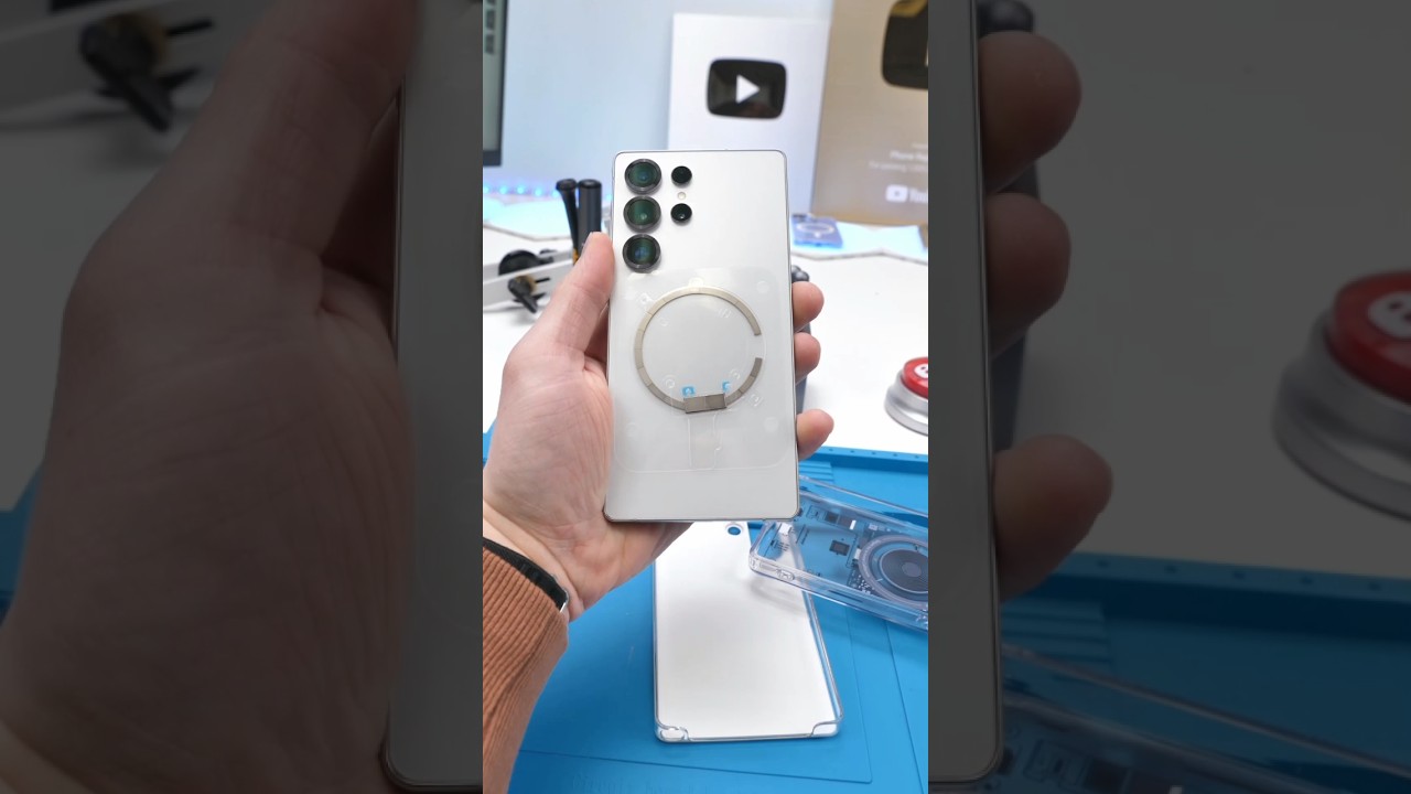 FAST WIRELESS CHARGING BOOSTER MAGNET FOR SAMSUNG GALAXY S25 ULTRA!