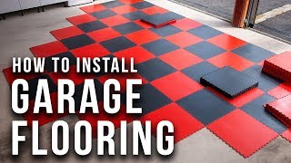 Here's How You Fit Interlocking Garage Floor Tiles   Step by Step (Quick & Easy) by GFTC
