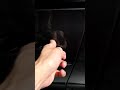 Can You Open A Tesla Model 3 Door Handle With 1 Finger? #shorts
