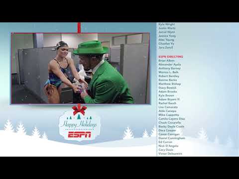 ESPN 2022 HOLIDAY CREDITS ROLL