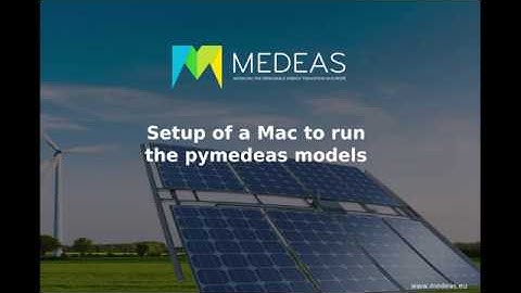 pymedeas models: Mac installation instructions