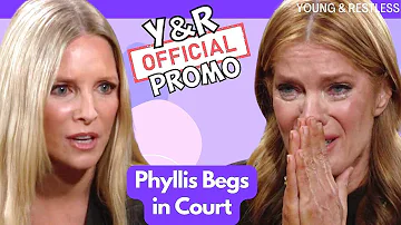 Phyllis Begs in Court! | Young and the Restless Promo Reveals Red's Fate on Y&R #yr