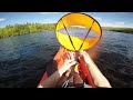 Intex Excursion Pro Kayak   Sailing Across A Lake