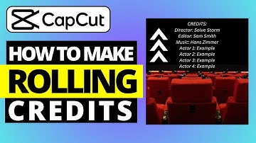 How To Make Scrolling Credits In CapCut PC
