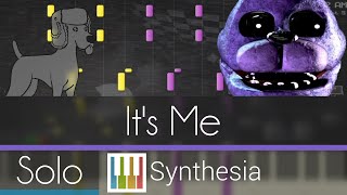 It's Me - TryHardNinja - |SOLO PIANO COVER w/LYRICS| -- Synthesia HD chords