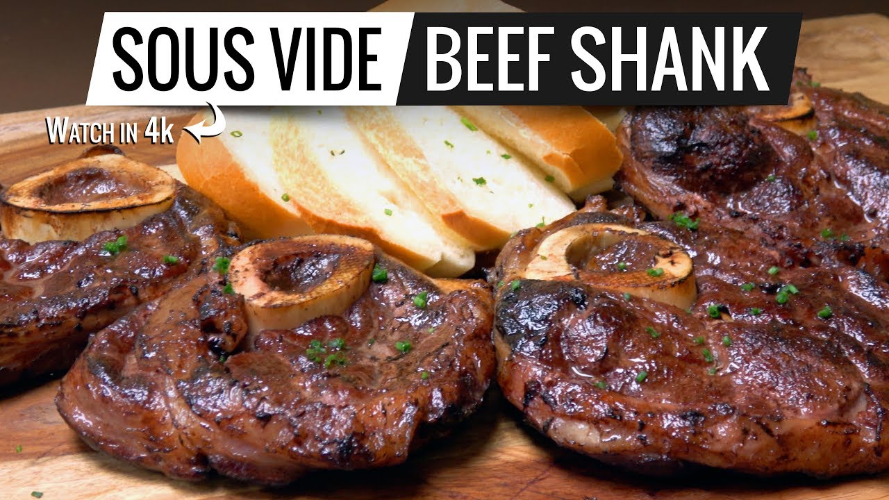 bjælke restaurant Diktat Sous Vide BEEF SHANK Perfection! How to cook BEEF Shank - YouTube