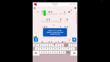 Cryptogram: The Solution For Level 210! - Step by Step Word Brain Puzzle