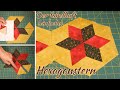 Patchwork für Anfänger- der 6 Zackige Stern - ohne Y- Nähte
