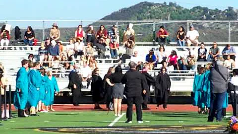 VCHS Graduation 2013: Ron McCowan enters to Eye of...