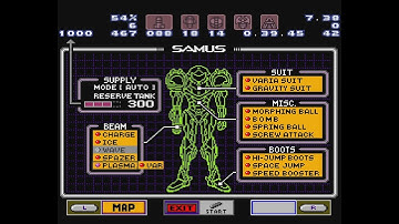 Super Metroid -- Spacetime Beam demonstration