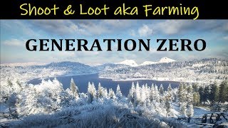 Generation Zero: Alpine Unrest • Farming Loot & Testing .50 Cal Sniper Rifle (Experimental Pvg 90)