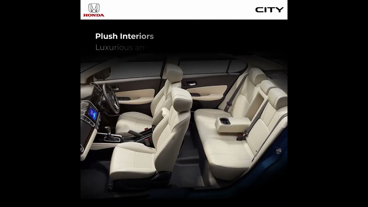 Honda City | Spacious cabin and boot space for a supreme experience | Victory Honda