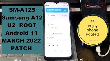 Samsung A12 U2 Android 11 Root SM-A125 U2 Root