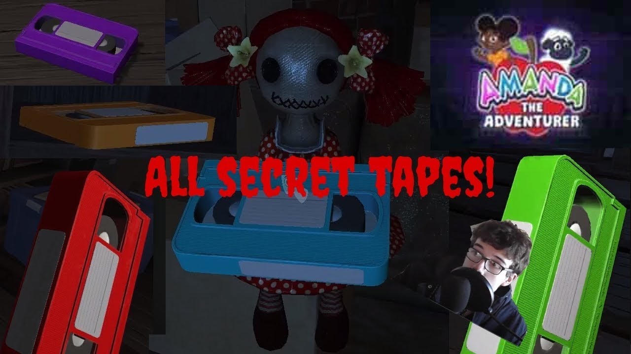 Getting all the secret tapes!!! (Amanda the adventurer) YouTube