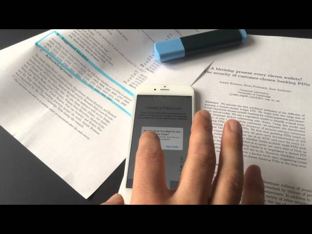 Ils réussissent à hacker Touch ID en 15 minutes - Belgium-iPhone