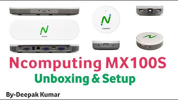 N Computing MX100S Unboxing and Full Setup with Windows 10 Pro