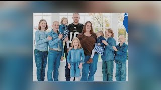 Community to hold fundraiser for officer who lost his wife, has 7 children