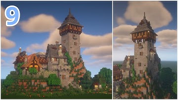 Minecraft | How to build a Castle - Part 9: The Tower