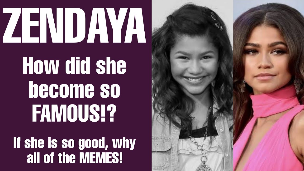 😱 How did ZENDAYA become FAMOUS? If she is so GOOD, why all of the