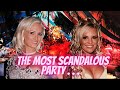 What happened at the most notorious mansion party
