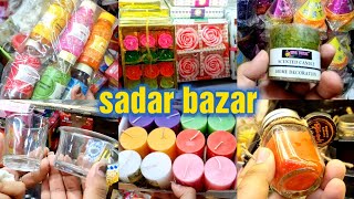 Best place for Candle market at Khari baoli, Sadar Bazar | Where to buy | Delhi | @Gaganeera