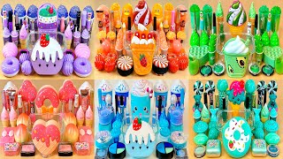 6 in 1 Video BEST of COLLECTION Sweet SLIME #77 🍨🍩🧁 💯% Satisfying Slime Video.