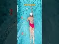 Learn to do two legs in ten seconds#Swimming#freestyle#Swimming skills#Swimming pool
