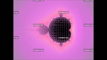 Ultra Fractal 5 - Many Julia Sets Form a Mandelbrot