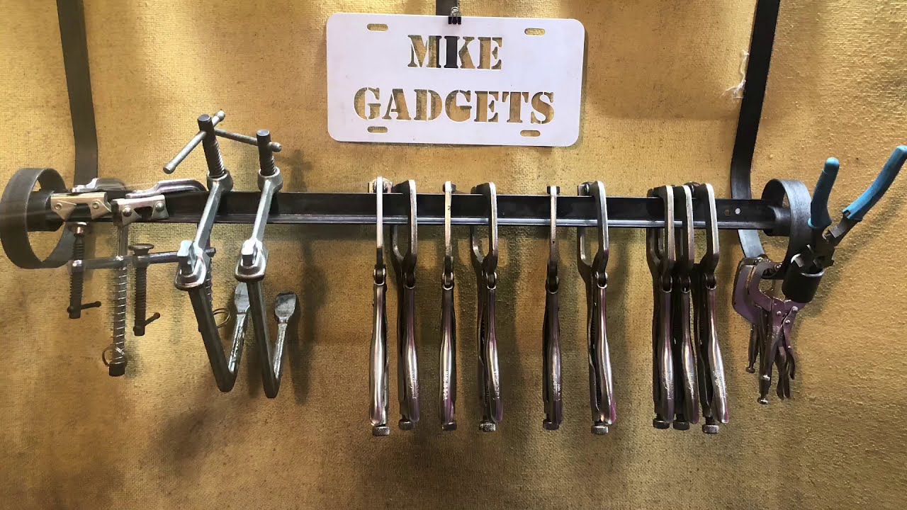 Vice Grips Storage Rack MKE Gadgets 106 YouTube