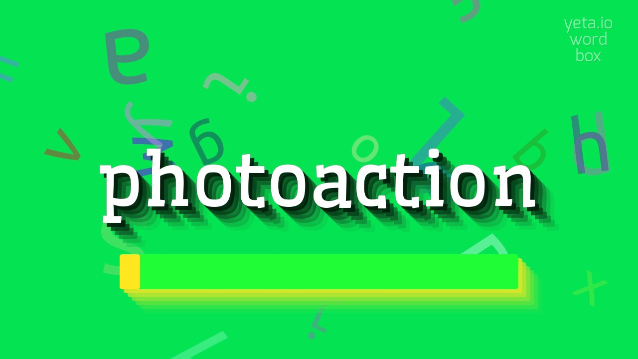How to say "photoaction"! (High Quality Voices)