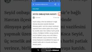 Koca Seyid In Hayatı