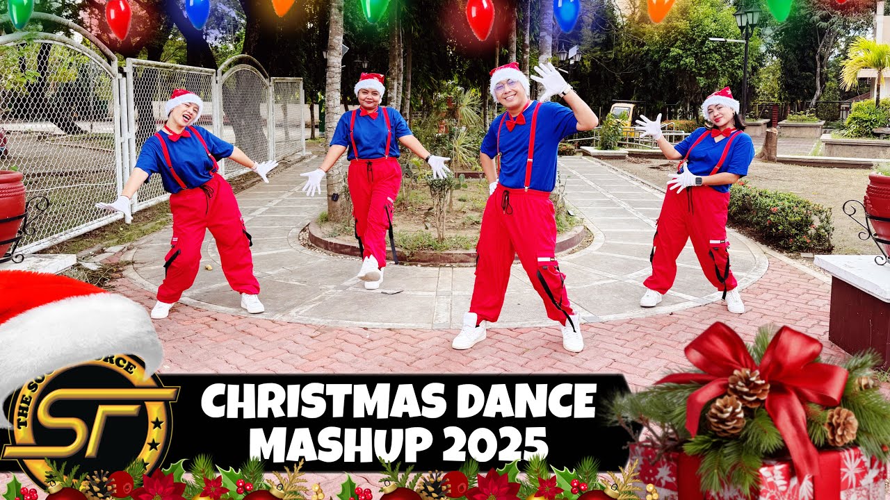 CHRISTMAS DANCE MASHUP 2025 ( Dj Danz Remix ) - Christmas Special | Christmas Dance | South Force