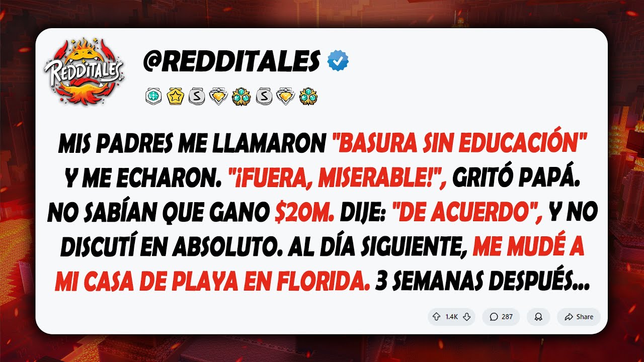 Construí un negocio de $20M, mantuve a mi familia. Luego papá dijo: 