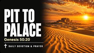Genesis 50:20 Pit To Palace | Daily Devotional and Prayer