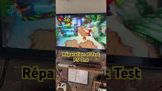 Réparation de la console PS One et Test du jeux Crash Bandicoot #reparationelectronique