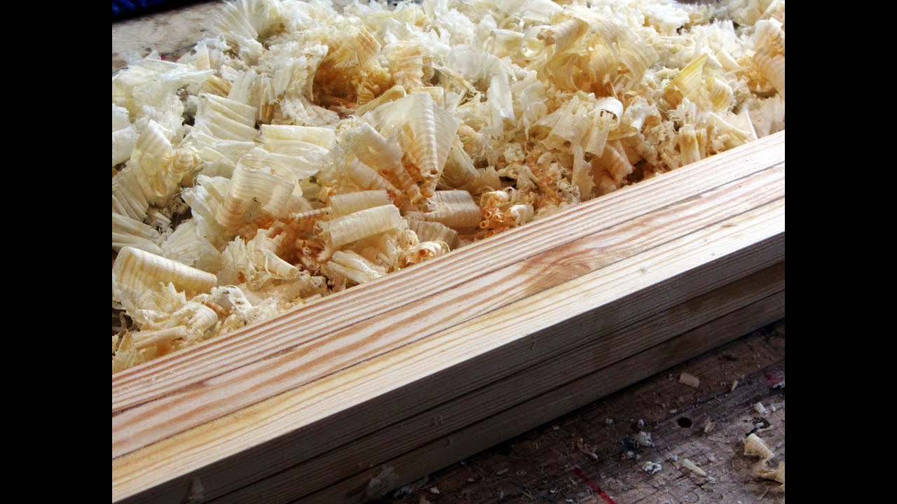 Plywood hull gluing Episode 136 wooden spar square profile shaping