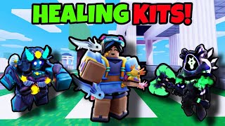 The BEST HEALING KITS in Roblox Bedwars...