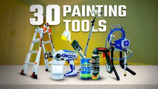 30 Painting Tools That You Must Have