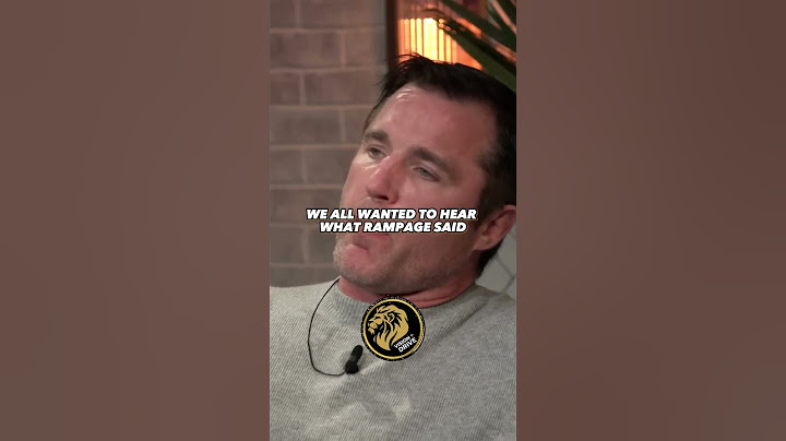 The Most Underrated Mic Skills in the UFC: CHAEL SONNEN on RAMPAGE JACKSON! #shorts #ufc