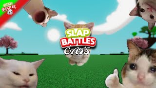 Slap battles but cats! | Slap battles