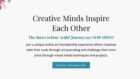 Your Artful Journey Member Spotlight:  Cecelia & L...