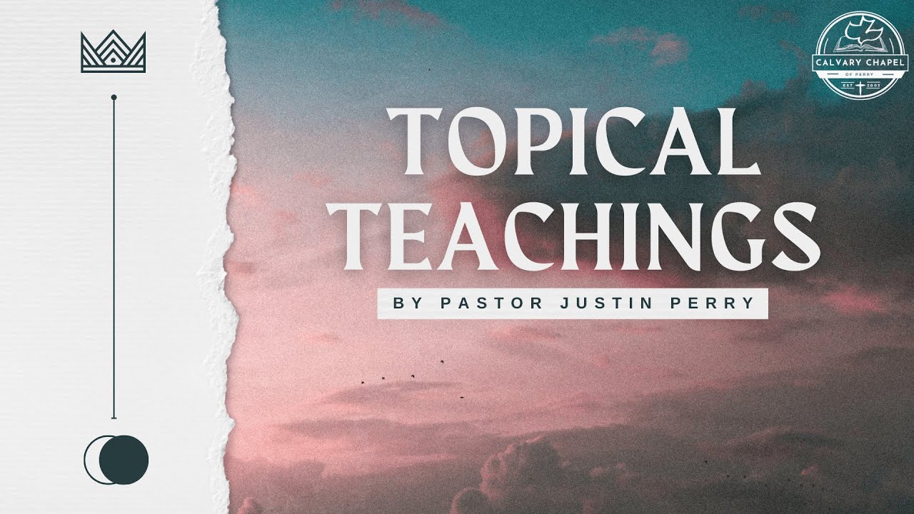 October 6th, 2024 | Gospel of Matthew Chapter 5 | Pastor Justin Perry