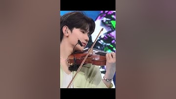 Zhang Hao playing “Only One” by BoA infront of BoA💖 #zhanghao #zerobaseone #보아 #violin #violincover
