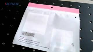 Automatic Adhesive Ziplock Bag Labeling Machine